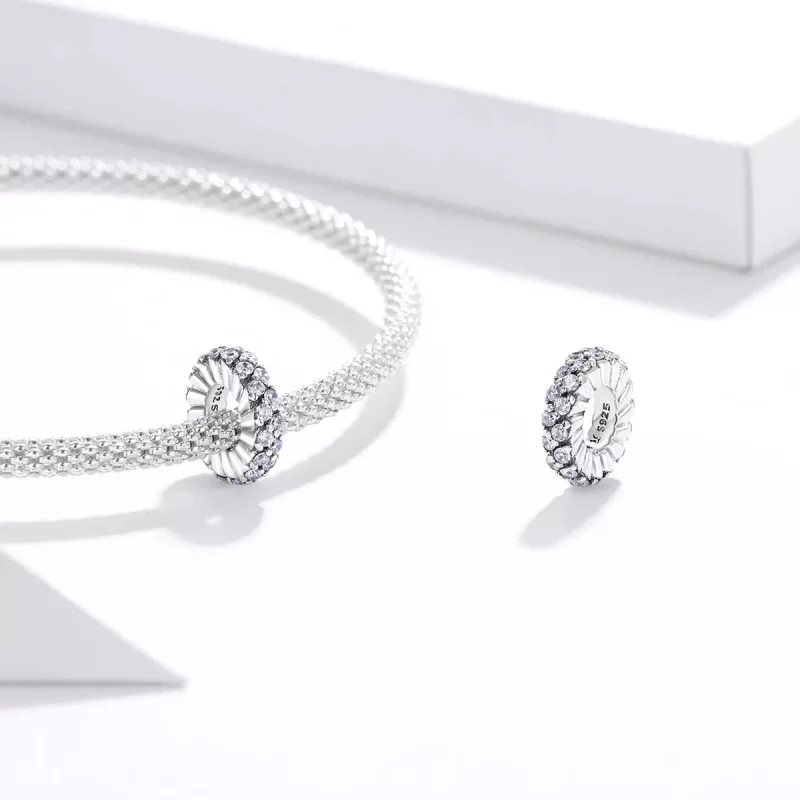 (afbeelding voor) Pandora Style Shining Winter Spacer Spacer Bedel - SCC1648 - Bekijken 4