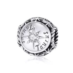 (afbeelding voor) Pandora Style Stralende Stier Bedel - SCC1725-2