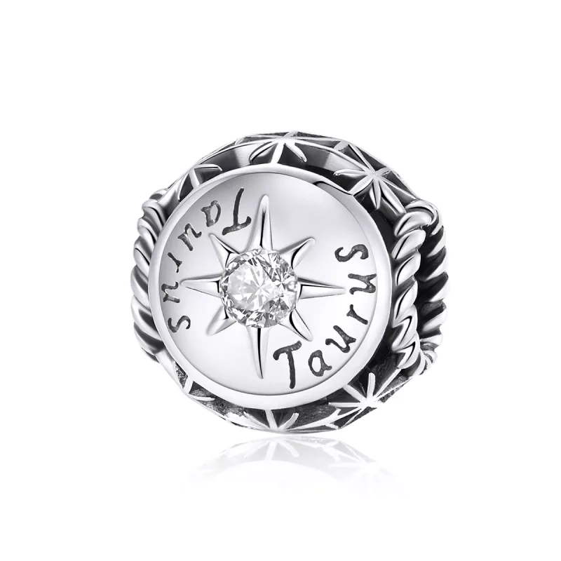 (afbeelding voor) Pandora Style Stralende Stier Bedel - SCC1725-2