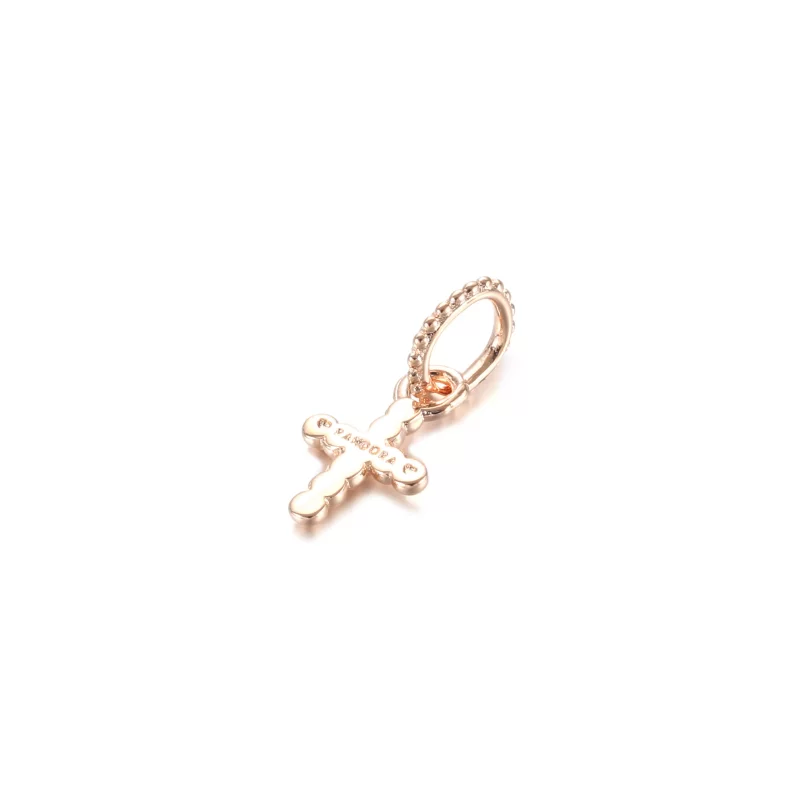 (afbeelding voor) PANDORA Beaded Cross Hangende Bedel - 789332C00 - Bekijken 3