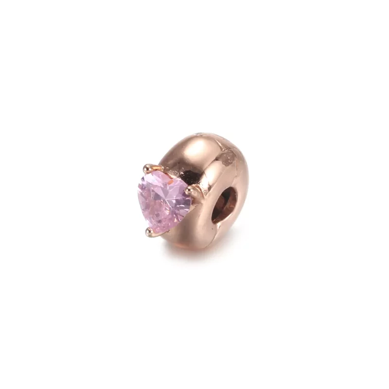 (afbeelding voor) Blue Heart Solitaire Clip Bedel 789203c02 - Bekijken 4