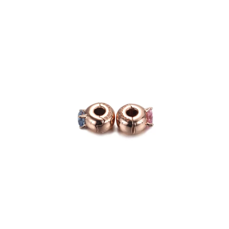 (afbeelding voor) Blue Heart Solitaire Clip Bedel 789203c02 - Bekijken 5