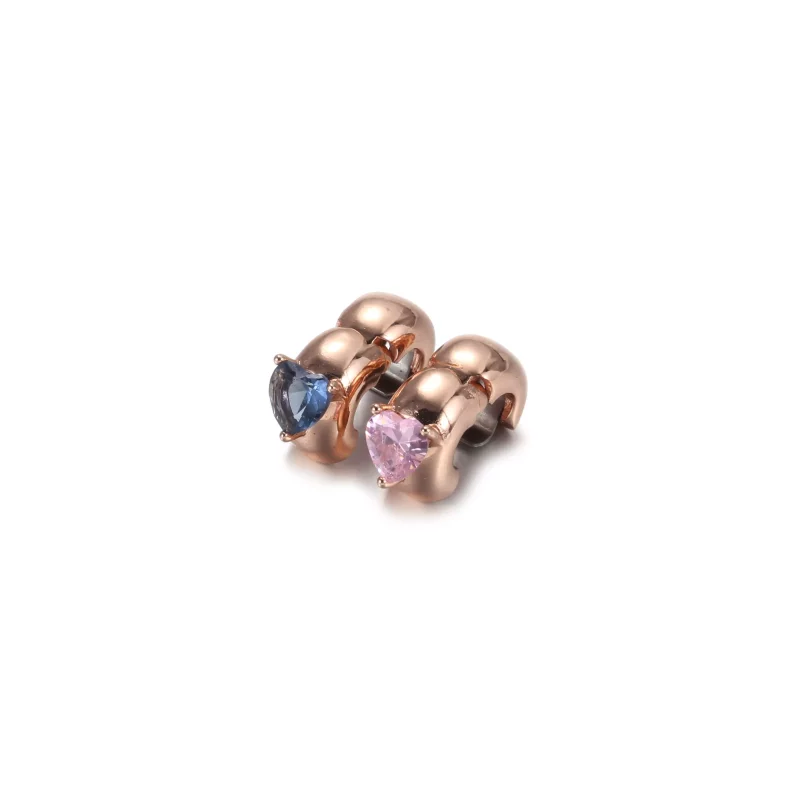 (afbeelding voor) Blue Heart Solitaire Clip Bedel 789203c02 - Bekijken 6