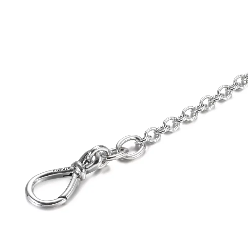 (afbeelding voor) PANDORA Chunky Infinity Knot Schakelarmband - 598911C00 - Bekijken 4