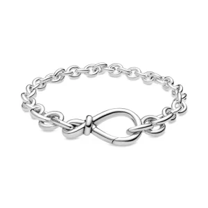 (afbeelding voor) PANDORA Chunky Infinity Knot Schakelarmband - 598911C00