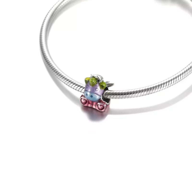 (afbeelding voor) PANDORA Colourful Rainbow Bruno the Unicorn Bedel - 799353C01 - Bekijken 5