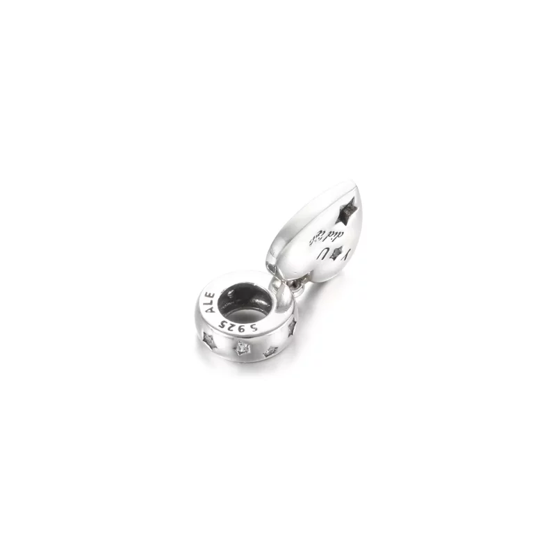 (afbeelding voor) PANDORA Congratulations Heart & Stars Hangende Bedel - 799323C01 - Bekijken 4