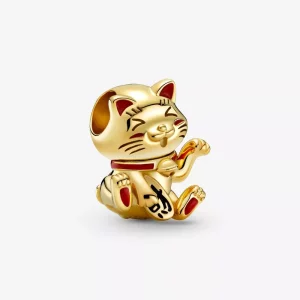 (afbeelding voor) PANDORA Cute Fortune Cat Bedel - 769271C01