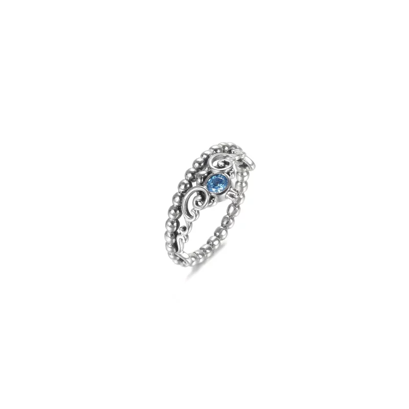 (afbeelding voor) Disney Cinderella Blue Tiara Ring - 199191C01 - Bekijken 2