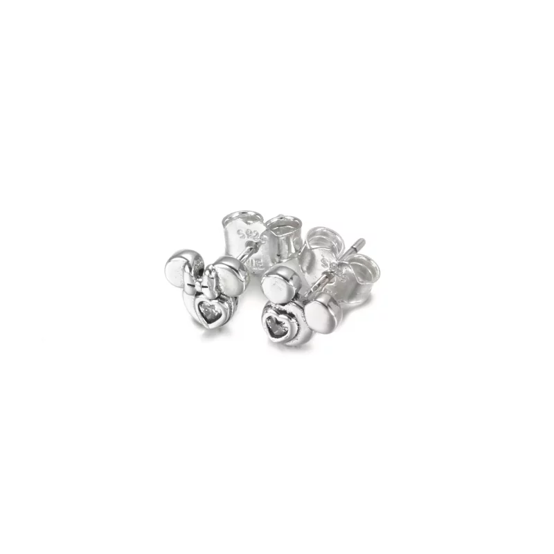 (afbeelding voor) Disney Mickey Mouse & Minnie Mouse Silhouette Stud Earrings - 299258C01 - Bekijken 2