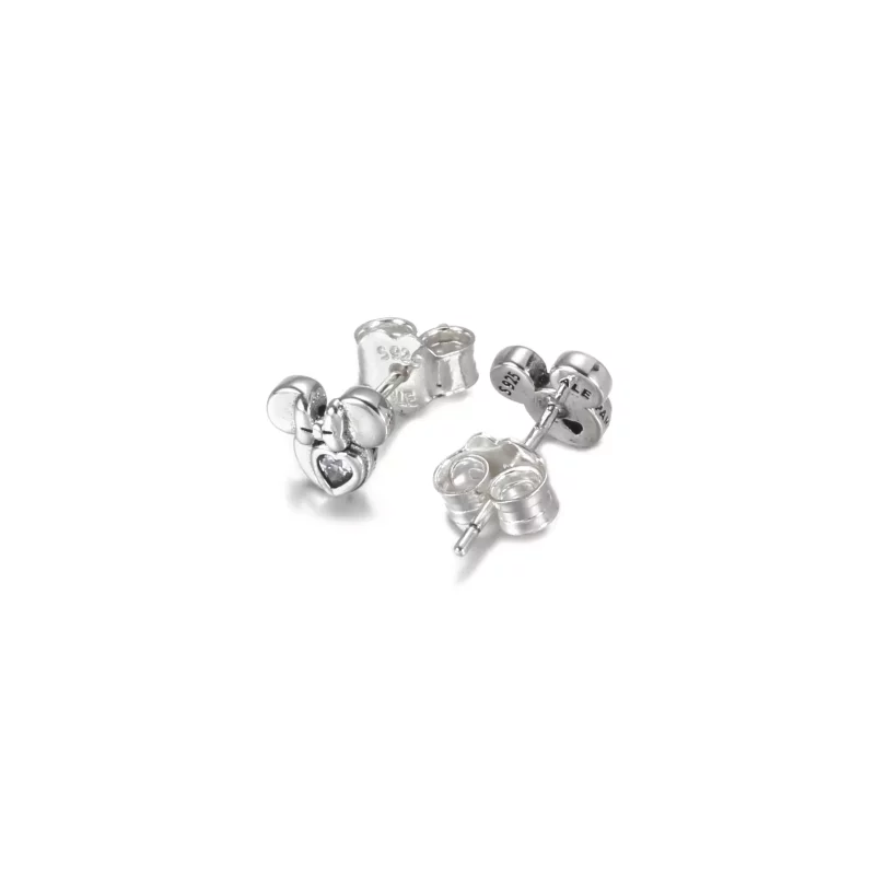 (afbeelding voor) Disney Mickey Mouse & Minnie Mouse Silhouette Stud Earrings - 299258C01 - Bekijken 5