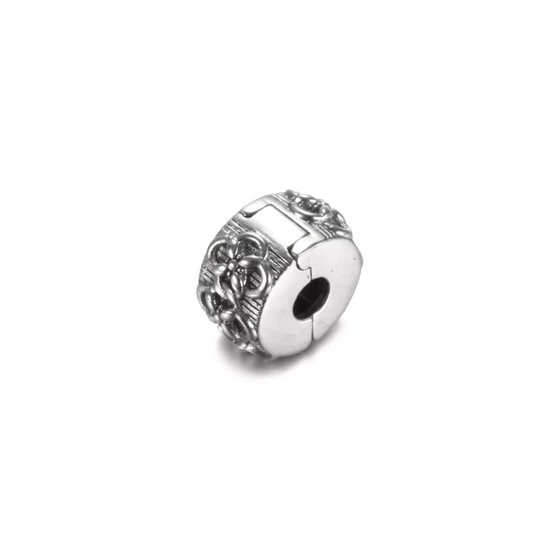 (afbeelding voor) PANDORA Flower Pattern Clip Bedel - 799316C00 - Bekijken 2