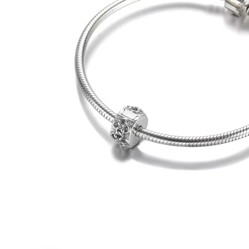 (afbeelding voor) PANDORA Flower Pattern Clip Bedel - 799316C00 - Bekijken 5