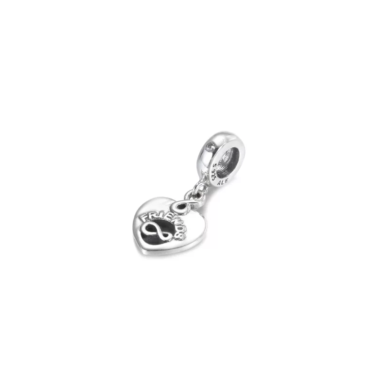 (afbeelding voor) PANDORA Friends Forever Heart Hangende Bedel - 799294C01 - Bekijken 2