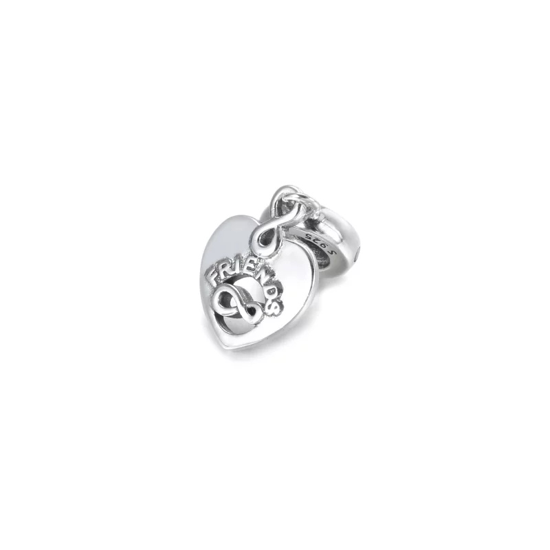(afbeelding voor) PANDORA Friends Forever Heart Hangende Bedel - 799294C01 - Bekijken 4