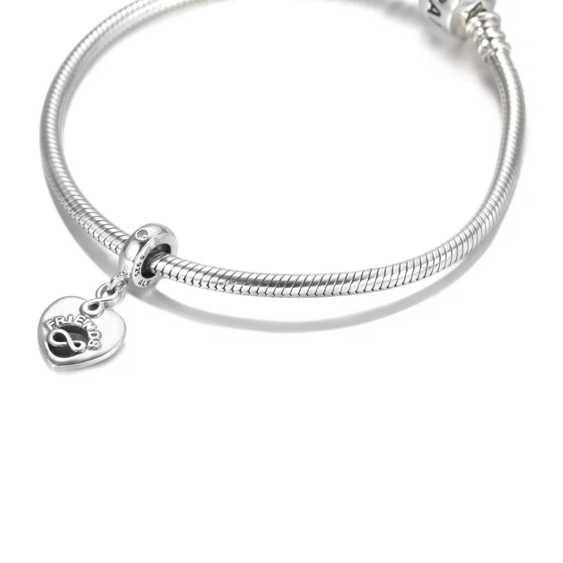 (afbeelding voor) PANDORA Friends Forever Heart Hangende Bedel - 799294C01 - Bekijken 5