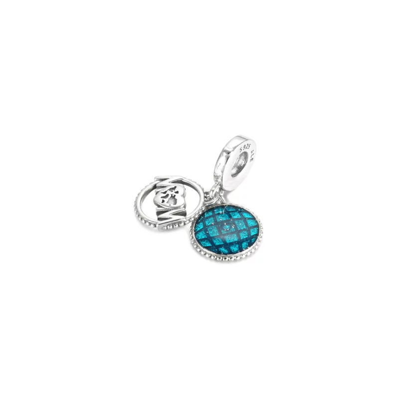 (afbeelding voor) PANDORA Glitter Globe Mum Hangende Bedel - 799368C01 - Bekijken 2
