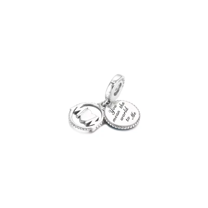 (afbeelding voor) PANDORA Glitter Globe Mum Hangende Bedel - 799368C01 - Bekijken 4