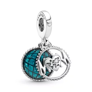 (afbeelding voor) PANDORA Glitter Globe Mum Hangende Bedel - 799368C01
