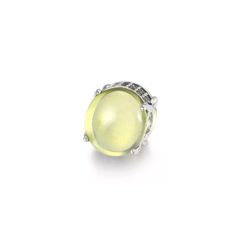 (afbeelding voor) PANDORA Green Oval Cabochon Bedel - 799309C02 - Bekijken 2