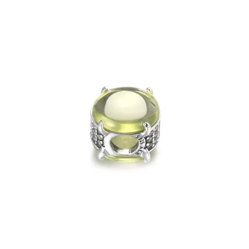 (afbeelding voor) PANDORA Green Oval Cabochon Bedel - 799309C02 - Bekijken 4