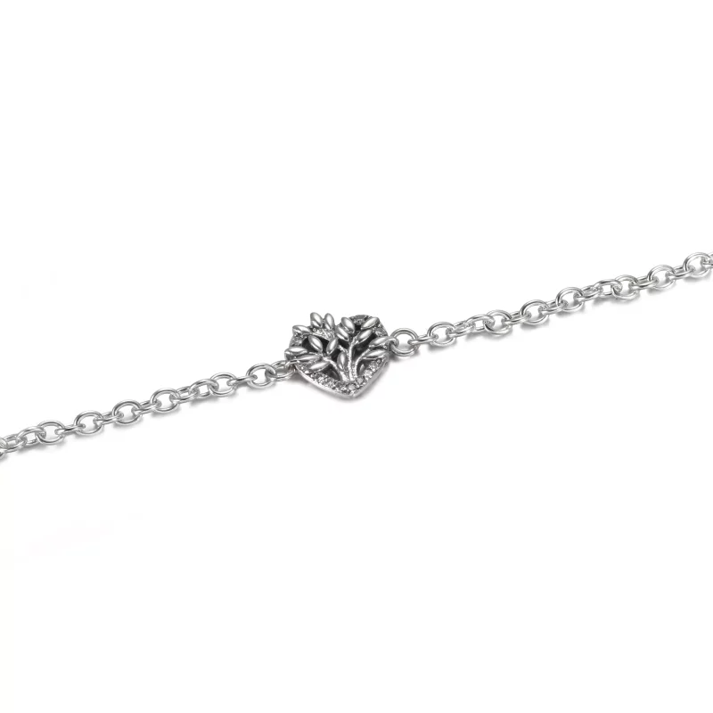 (afbeelding voor) PANDORA Heart Family Tree Chain Bracelet - 599292C01 - Bekijken 2