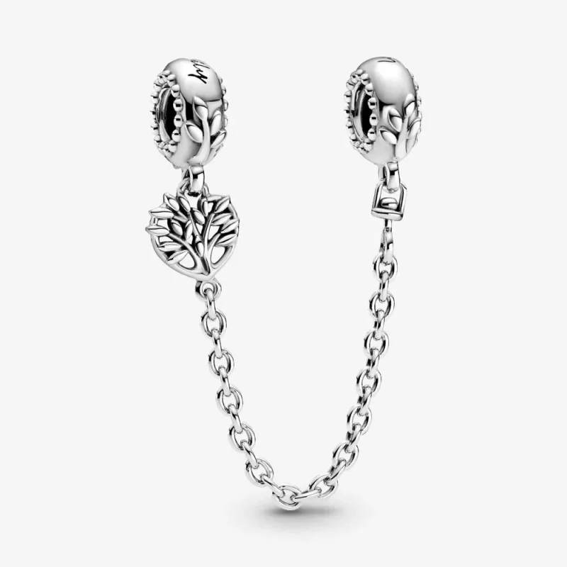 (afbeelding voor) PANDORA Heart Family Tree Veiligheidsketting - 799293C00