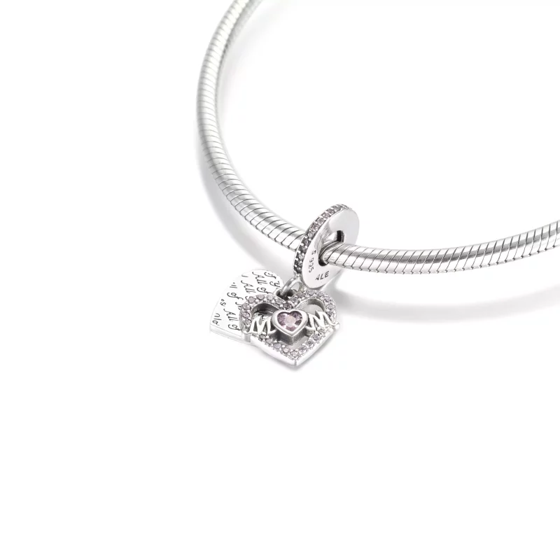(afbeelding voor) PANDORA Heart & Mum Hangende Bedel - 799402C01 - Bekijken 5