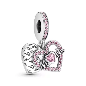 (afbeelding voor) PANDORA Heart & Mum Hangende Bedel - 799402C01