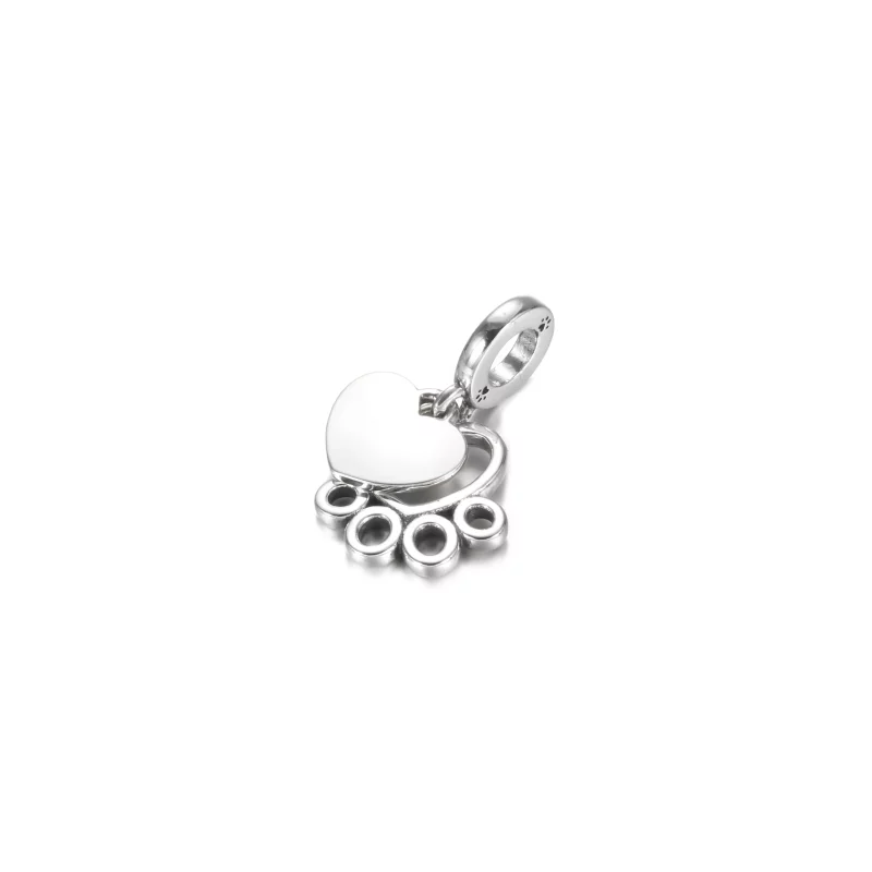 (afbeelding voor) PANDORA Hearts & Paw Print Hangende Bedel - 799360C00 - Bekijken 4