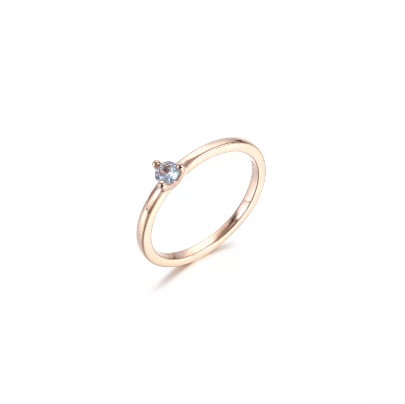 (afbeelding voor) Light Blue Solitaire Ring 189259c02 - Bekijken 7