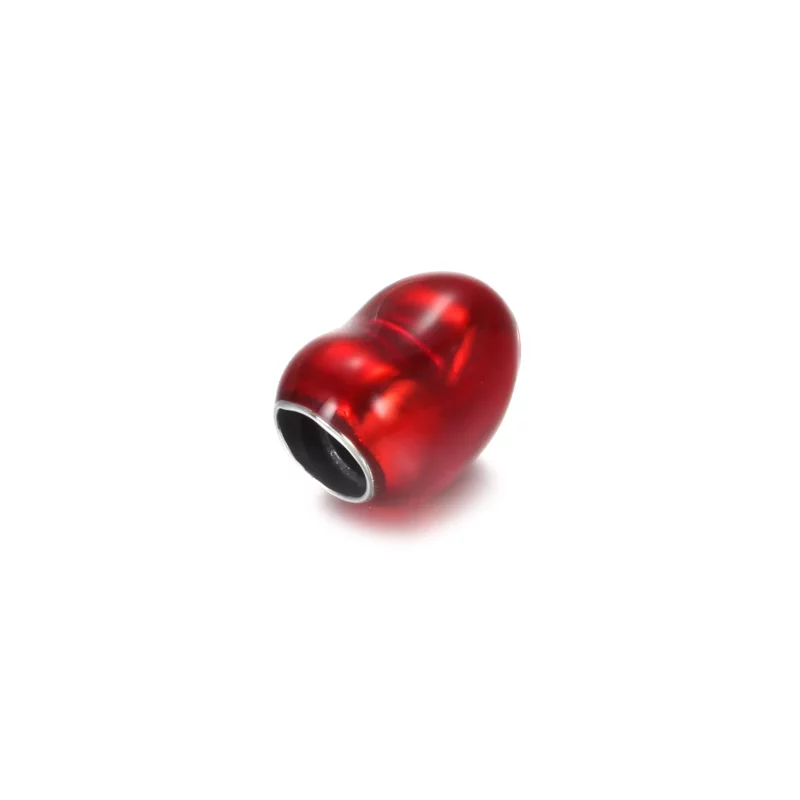 (afbeelding voor) Metallic Red Heart Bedel 799291c02 - Bekijken 4