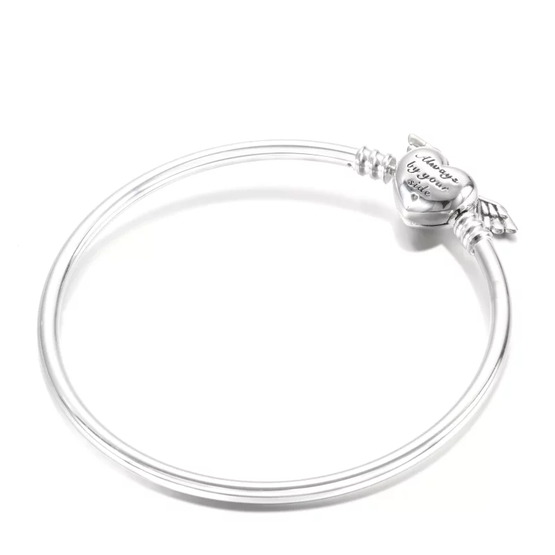 (afbeelding voor) PANDORA Gevleugeld Hart Bangle - 599379C00 - Bekijken 2