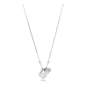 (afbeelding voor) PANDORA Ik hou van jou Ketting - 396580-60