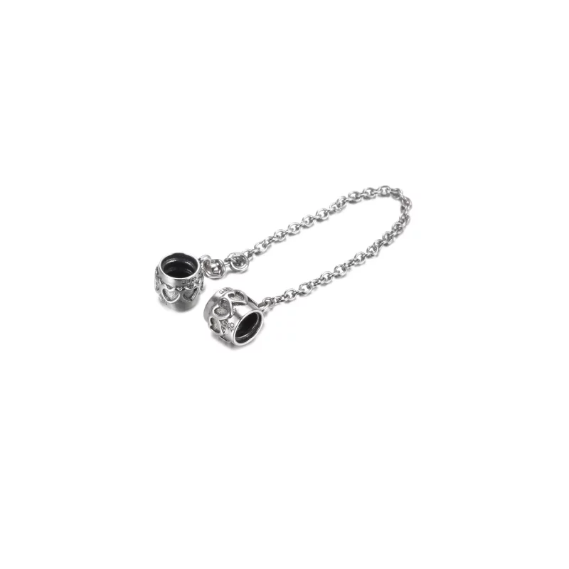 (afbeelding voor) PANDORA Limited Edition 20e verjaardag Hart Veiligheidsketting - 799007C00-5 - Bekijken 3