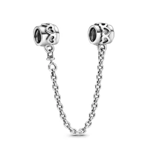 (afbeelding voor) PANDORA Limited Edition 20e verjaardag Hart Veiligheidsketting - 799007C00-5