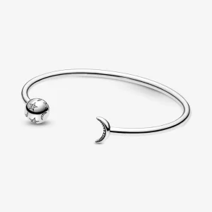 (afbeelding voor) PANDORA Maan & Sterren Open Bangle - 599120C01