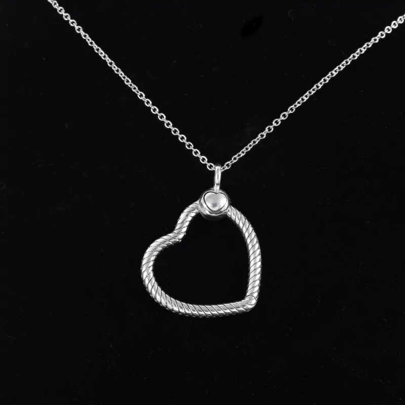 (afbeelding voor) Pandora Moments Hart Bedel Hanger - 399384C00 - Bekijken 5