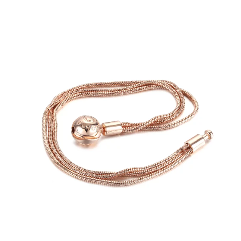 (afbeelding voor) Pandora Moments Multi Snake Chain Bracelet - 589338C00 - Bekijken 5