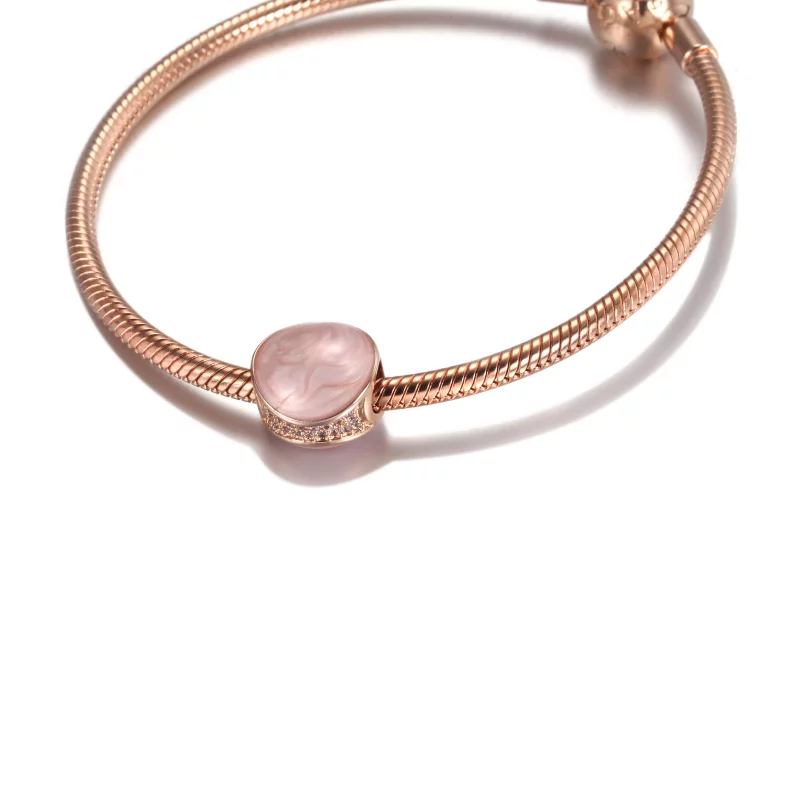 (afbeelding voor) PANDORA Roze Werveling Bedel - 789306C01 - Bekijken 5
