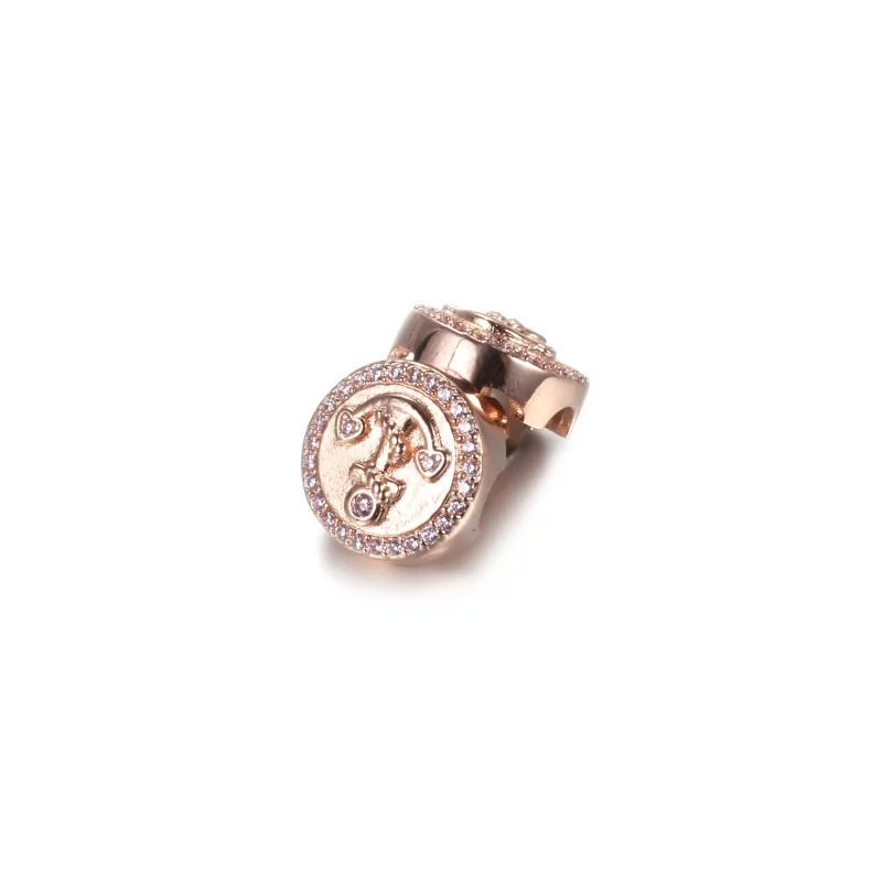 (afbeelding voor) PANDORA Sprankelend roze anker Clip Bedel - 789019C01 - Bekijken 3