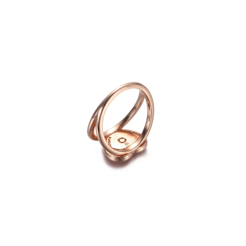 (afbeelding voor) Pink Swirl Heart Statement Ring 189263c01 - Bekijken 3