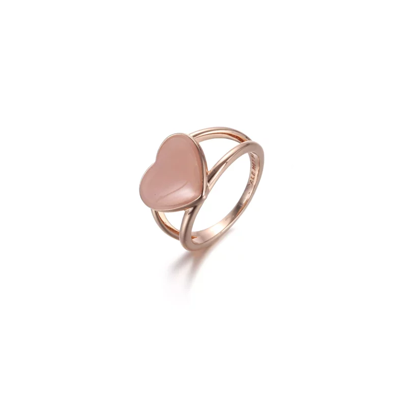 (afbeelding voor) Pink Swirl Heart Statement Ring 189263c01 - Bekijken 4
