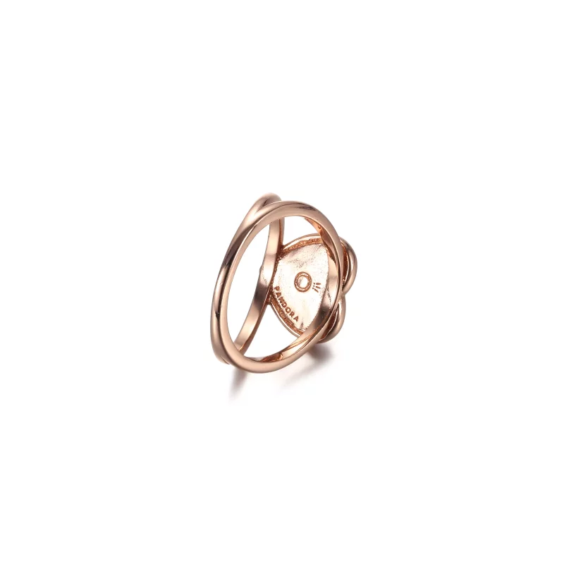 (afbeelding voor) Pink Swirl Heart Statement Ring 189263c01 - Bekijken 5
