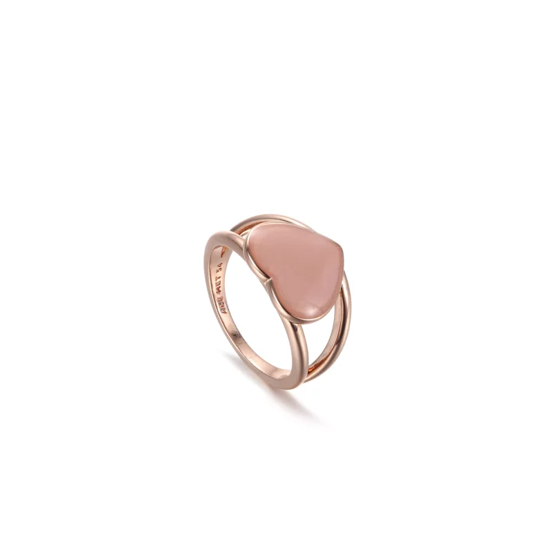 (afbeelding voor) Pink Swirl Heart Statement Ring 189263c01 - Bekijken 6