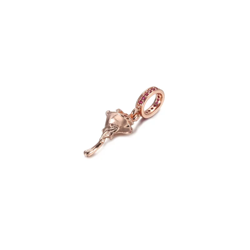 (afbeelding voor) Rose Flower Hangende Bedel 789312c01 - Bekijken 2