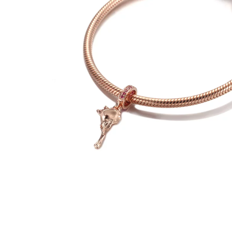 (afbeelding voor) Rose Flower Hangende Bedel 789312c01 - Bekijken 5