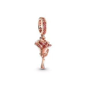 (afbeelding voor) Rose Flower Hangende Bedel 789312c01