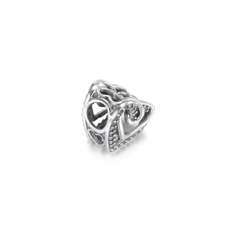 (afbeelding voor) Sparkling Entwined Hearts Bedel 799270c01 - Bekijken 3