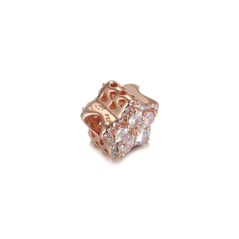 (afbeelding voor) Sparkling Snowflake Pavé Bedel 789224c01 - Bekijken 2